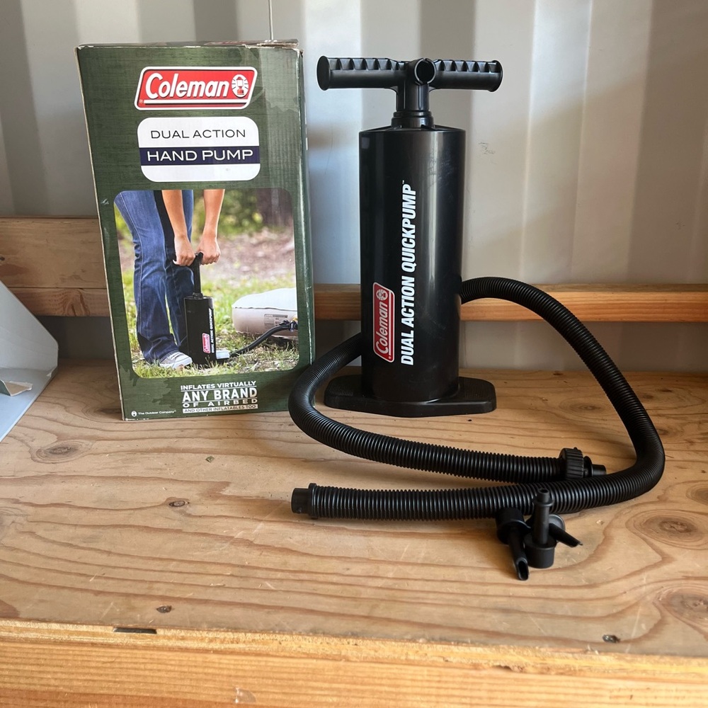 Coleman Black Dual Action QuickPump